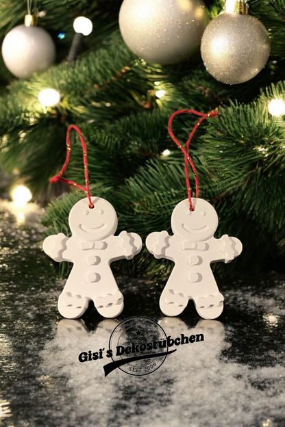 Gingerbread man, ceramic Christmas