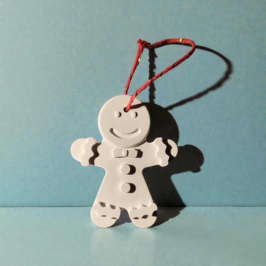 Gingerbread man, ceramic Christmas