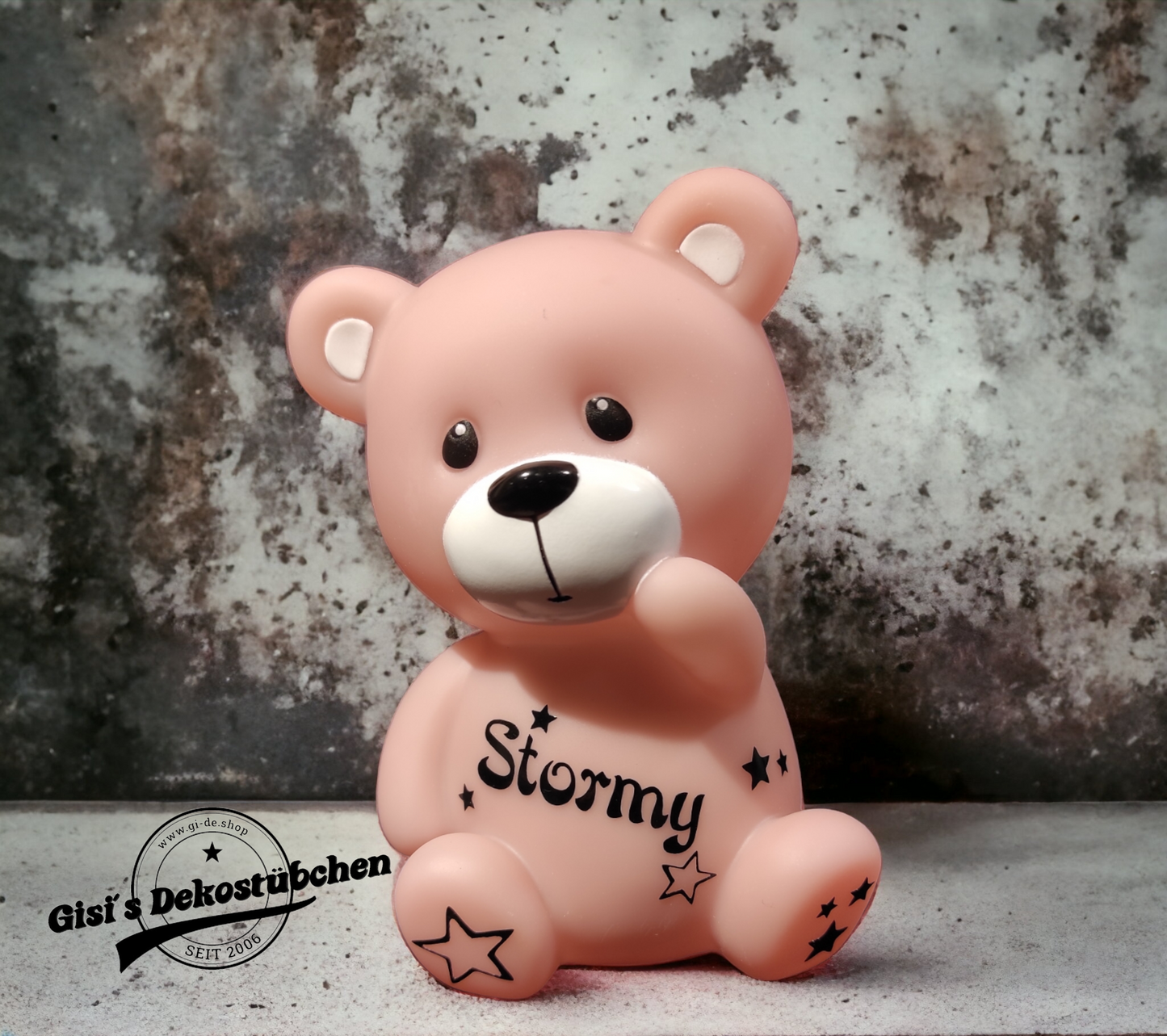 LED Lamp Night Light Bear Teddy Bear with Name