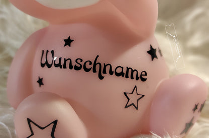 LED Lamp Night Light Bear Teddy Bear with Name