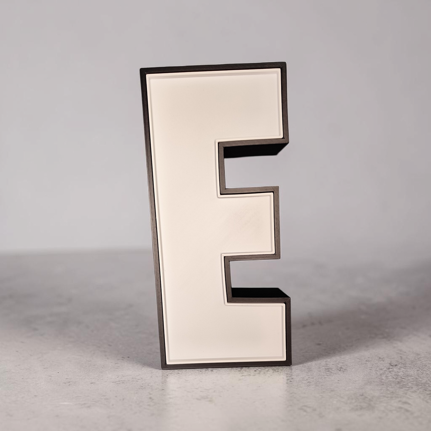 Letter A-Z Light Box – 3D Printed 30 cm – Light Box for String Lights – Handmade