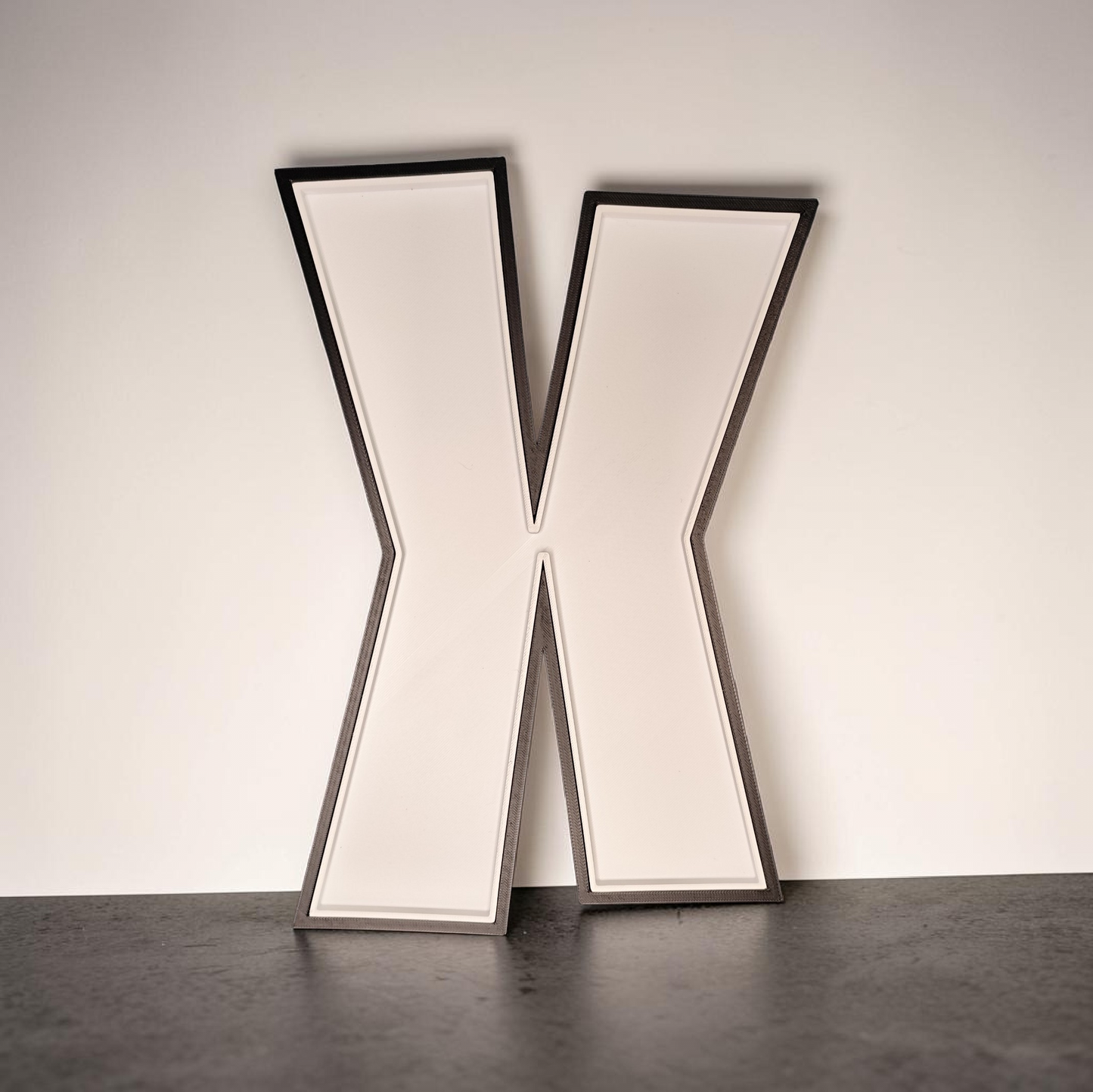 Letter A-Z Light Box – 3D Printed 30 cm – Light Box for String Lights – Handmade
