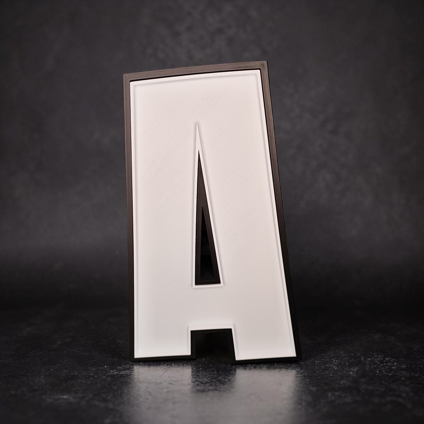 Letter A-Z Light Box – 3D Printed 30 cm – Light Box for String Lights – Handmade