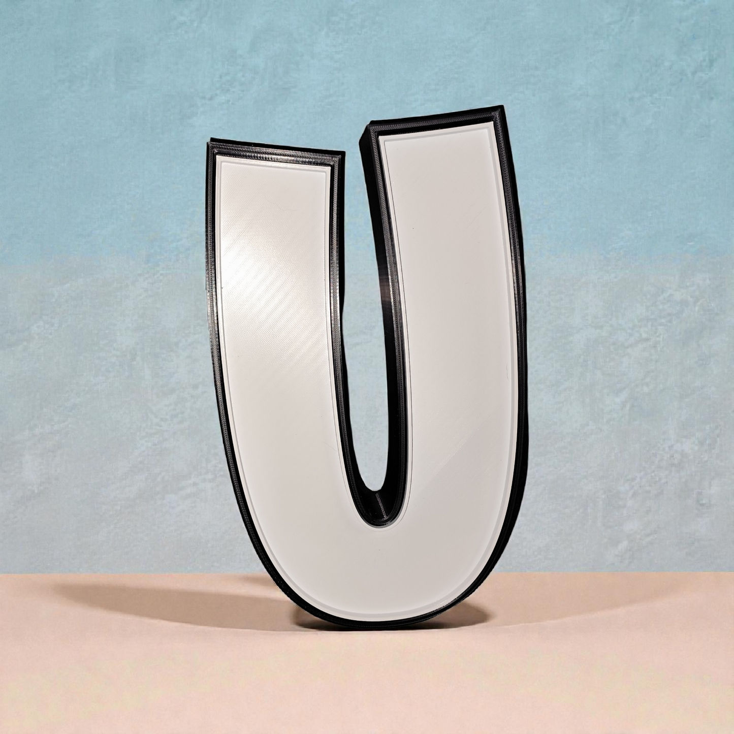 Lightbox letters A-Z – approx. 30 cm – 3D printed – custom design – lightbox for string lights