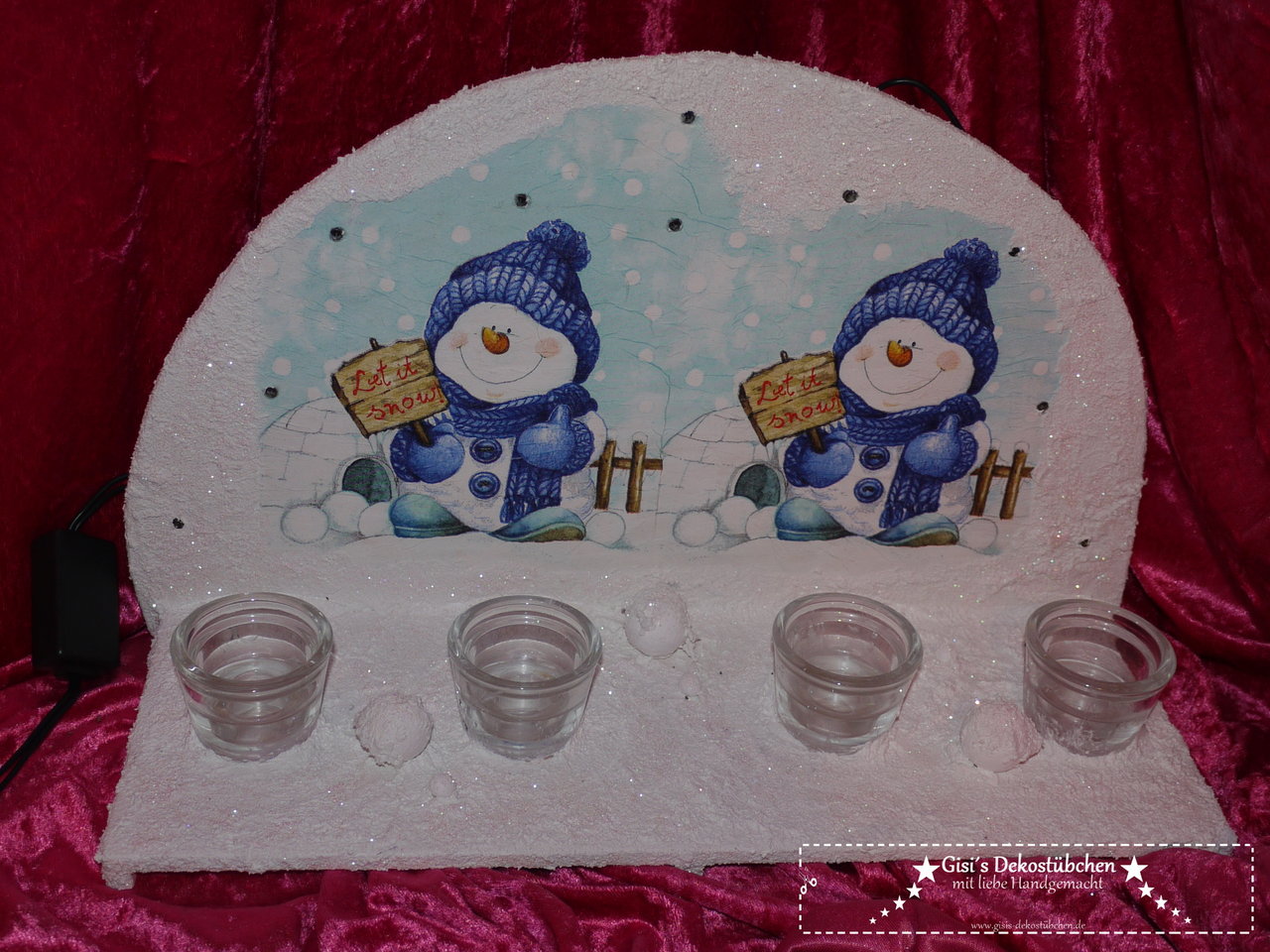 Candle arch/Advent arch "desired motif"