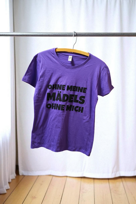 "Mädels-Shirt – Familienfreundliches Statement aus 100 % Baumwolle, in vielen Farben & Größen erhält