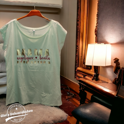 Mom T-shirt with children's names - gift