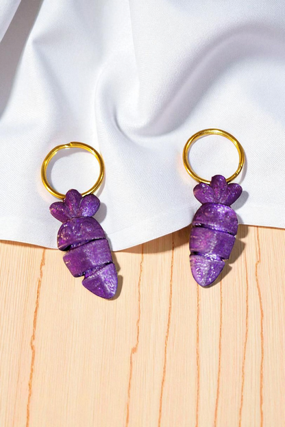 Mini Flexi Carrot Keychain 