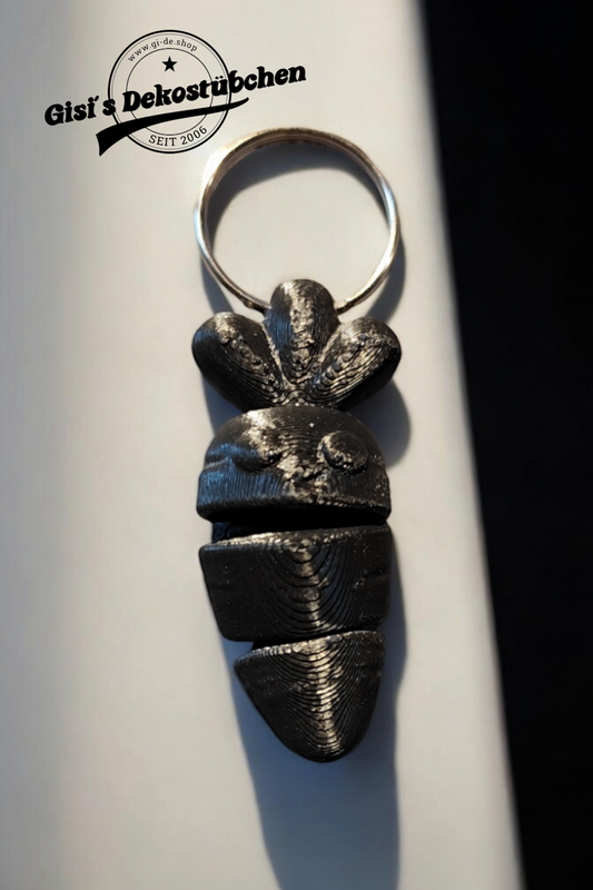 Mini Flexi Carrot Keychain 