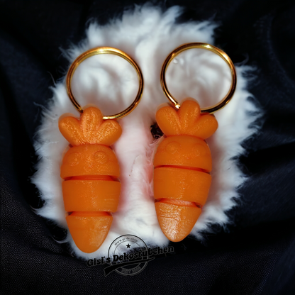 Mini Flexi Carrot Keychain 