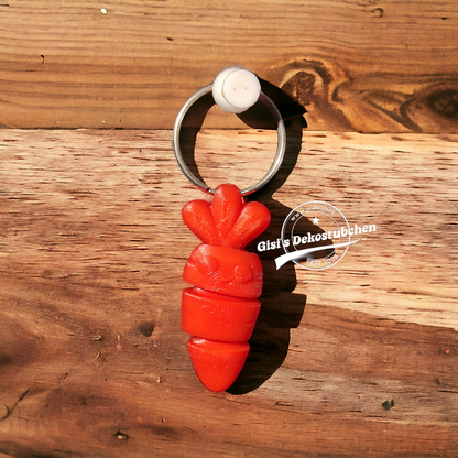 Mini Flexi Carrot Keychain 