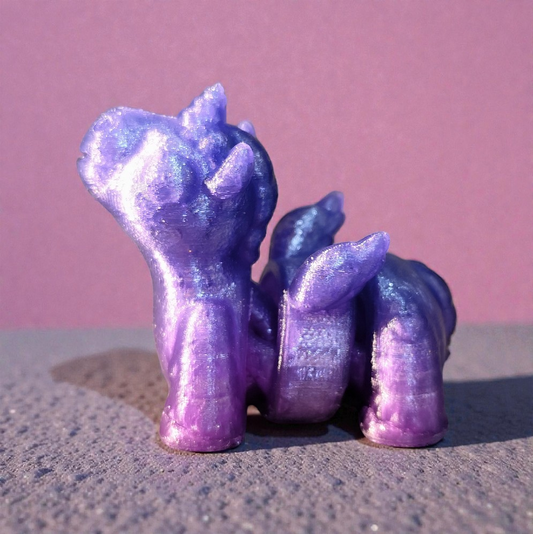 Mini Flexi Pegasus – movable 3D printed figure for fiddling & decorating
