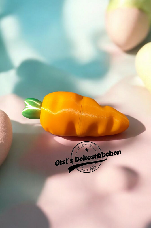 Mini bunny in carrot box