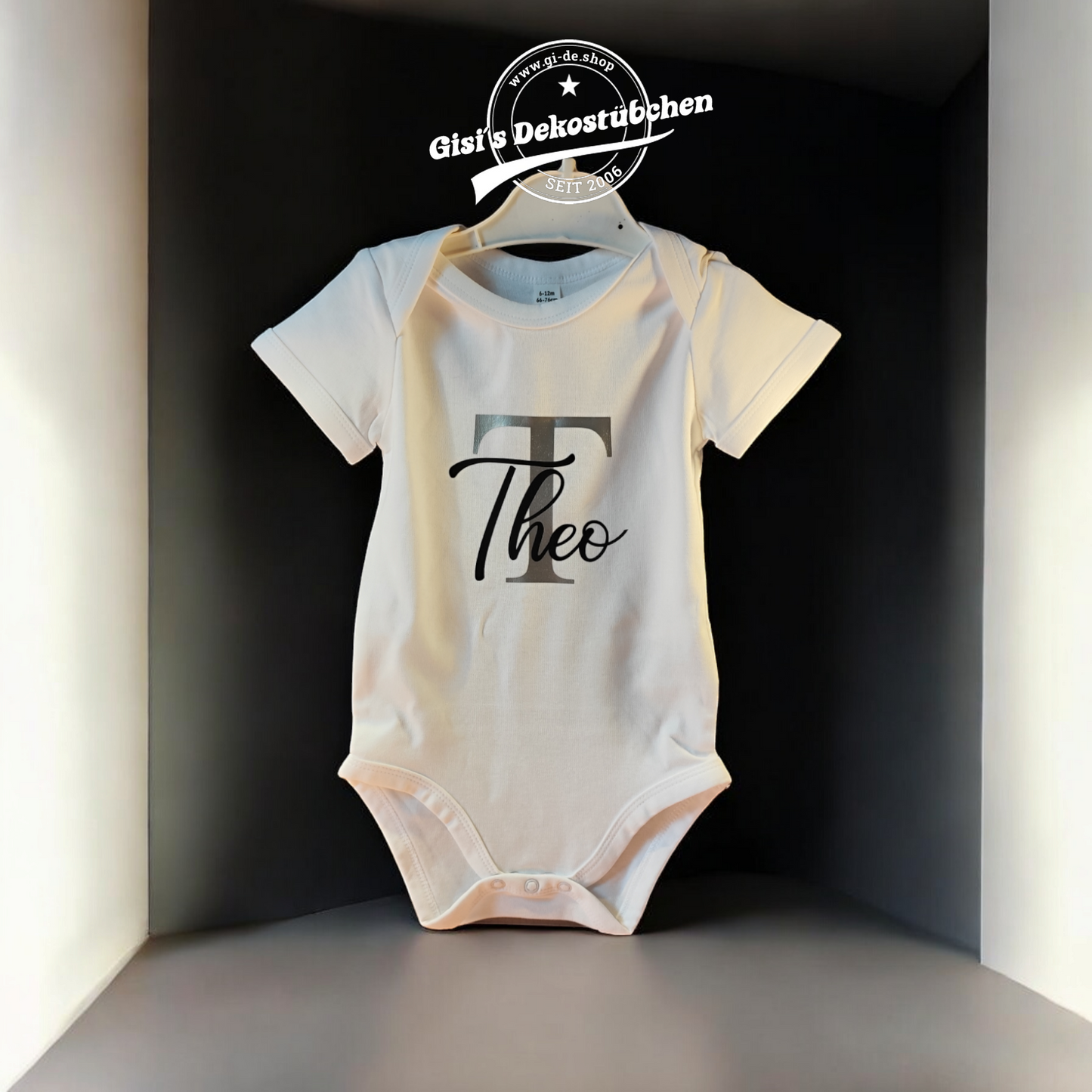 Personalized name bodysuit, birth gift