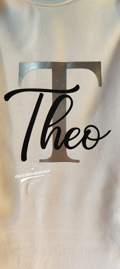 Personalized name bodysuit, birth gift