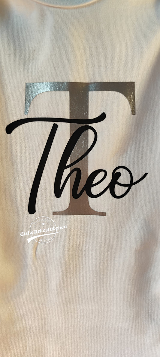 Personalized name bodysuit, birth gift