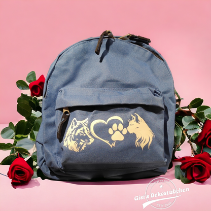 Personalized mini backpack for children with