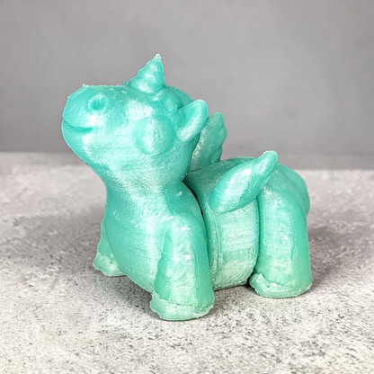 Mini Flexi Pegasus – movable 3D printed figure for fiddling & decorating
