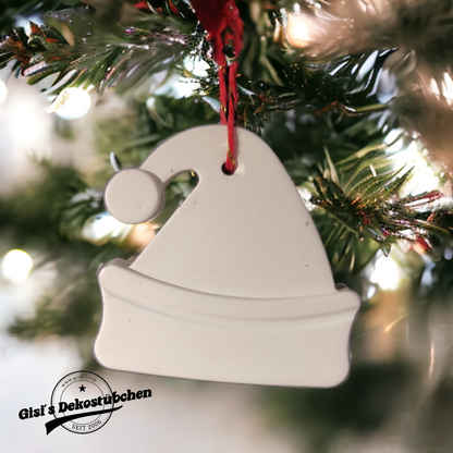 Hat, ceramic Christmas decorations, Christmas tree ornaments, home decor