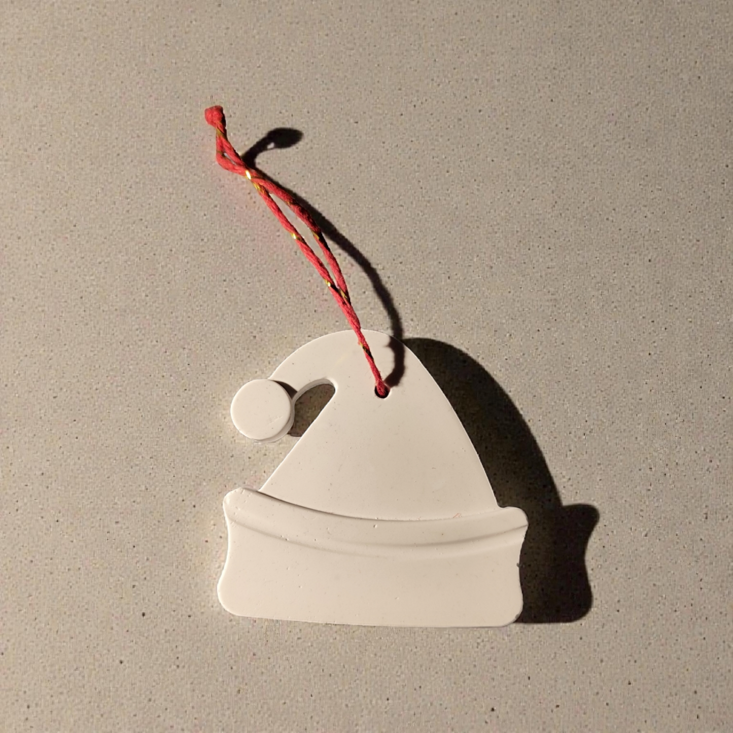 Hat, ceramic Christmas decorations, Christmas tree ornaments, home decor