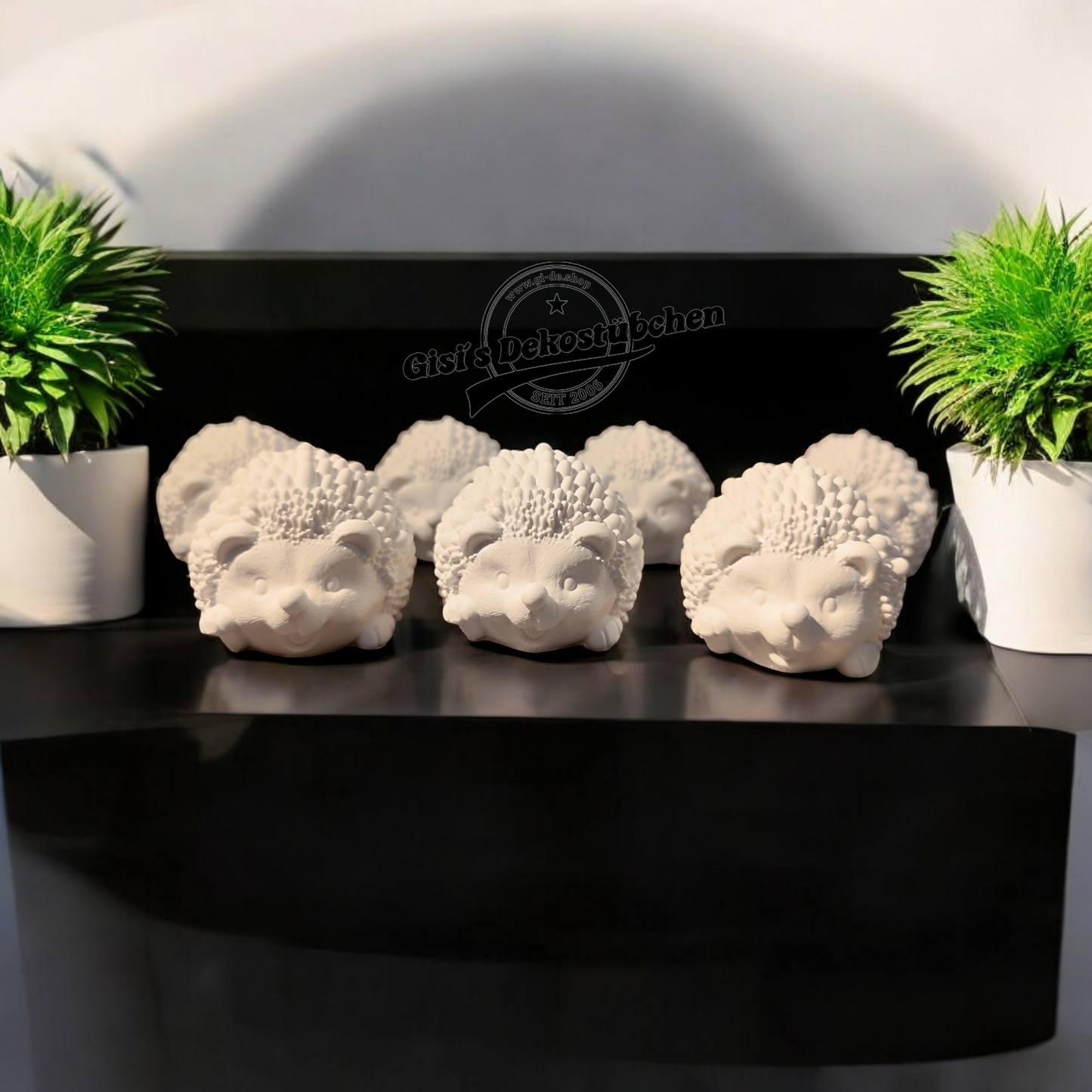 Cute ceramic hedgehog 