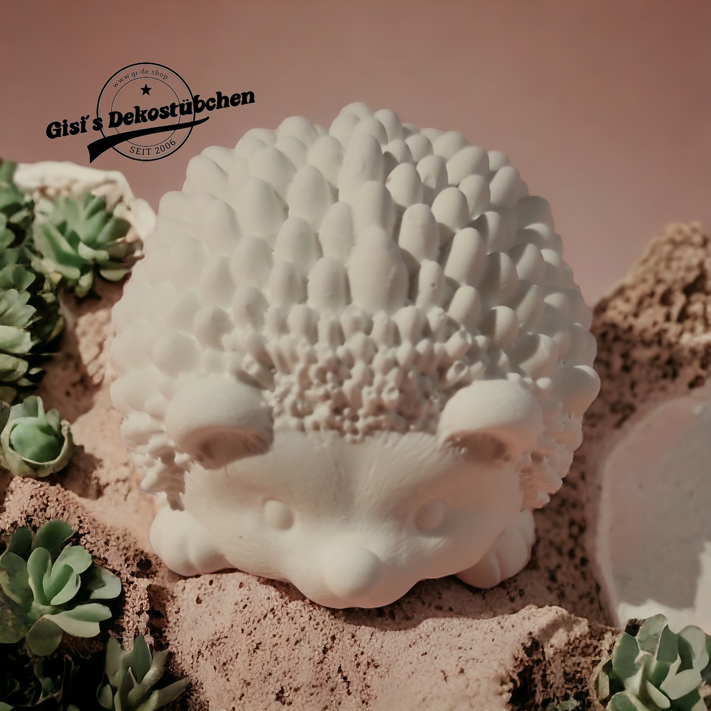 Cute ceramic hedgehog 