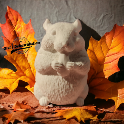 Cute ceramic hamster