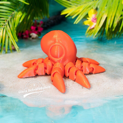Octopus octopus fully movable many colors