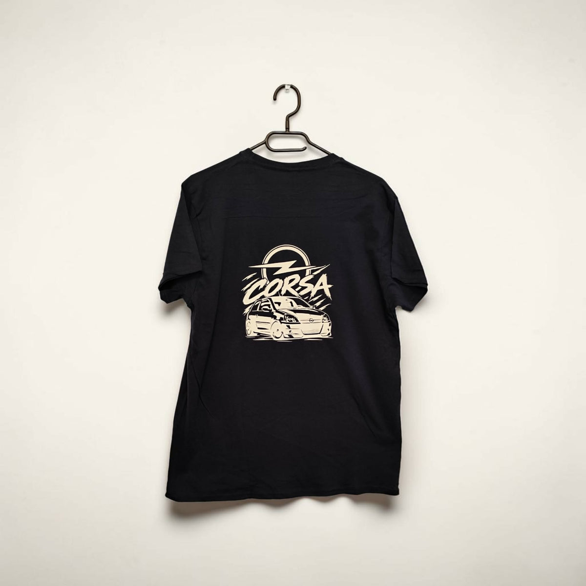 Opel Corsa T-Shirt – Wunschfarbe für Shirt und Druck frei wählbar