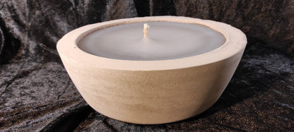 Outdoor concrete candle Hestia – diameter 24cm 