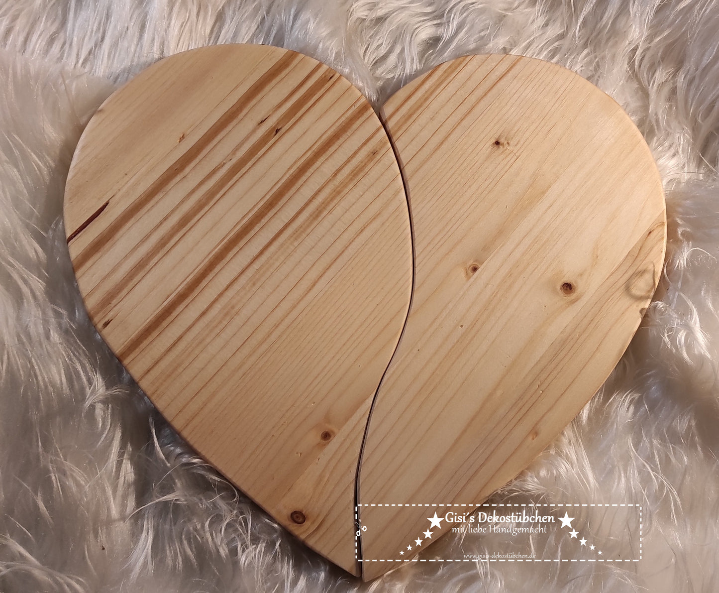 Partner board, shared heart for lovers