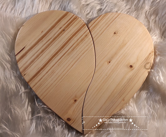 Partner board, shared heart for lovers