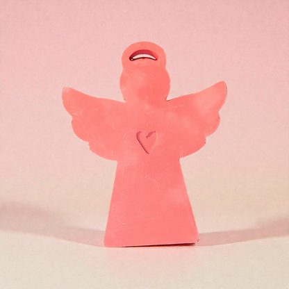 Pastel-colored ceramic angels – charming decorative angels in delicate colors