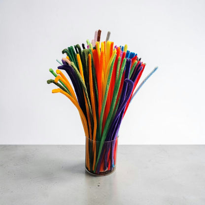 Pfeifenreiniger zum Basteln – verschiedene Farben | ca. 30 cm