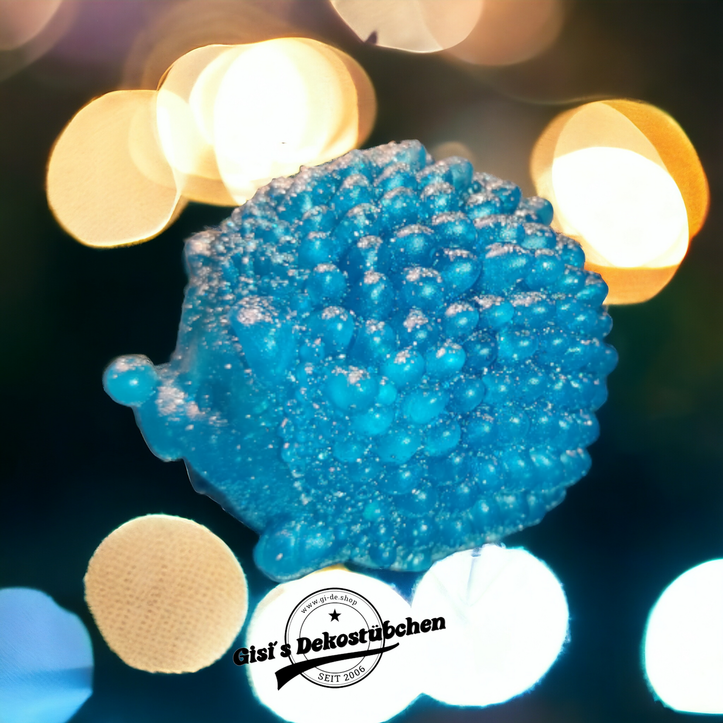 Resin hedgehog collectibles