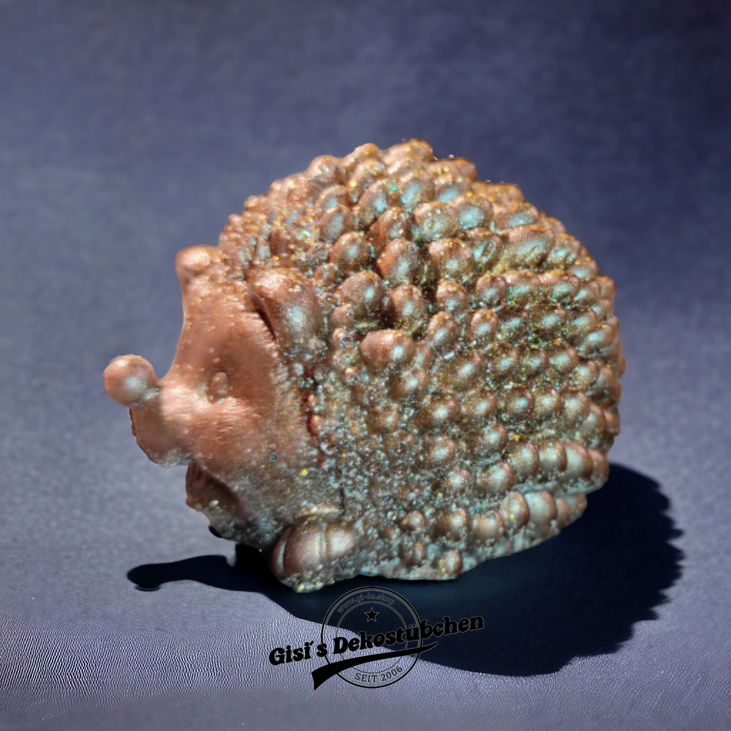 Resin hedgehog collectibles