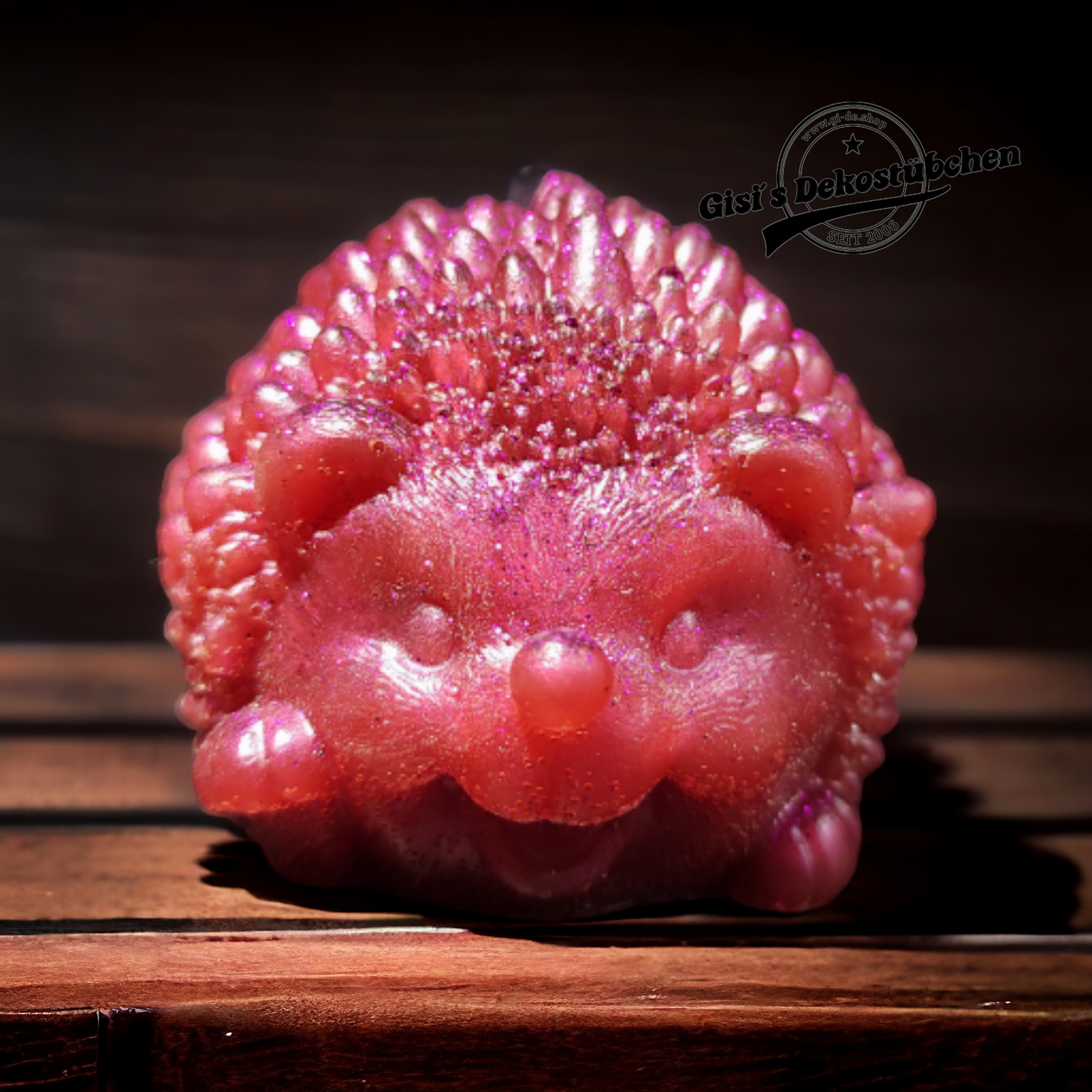 Resin hedgehog collectibles