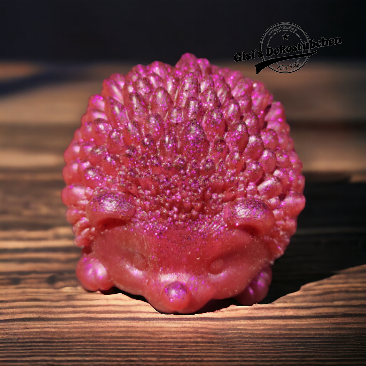 Resin hedgehog collectibles