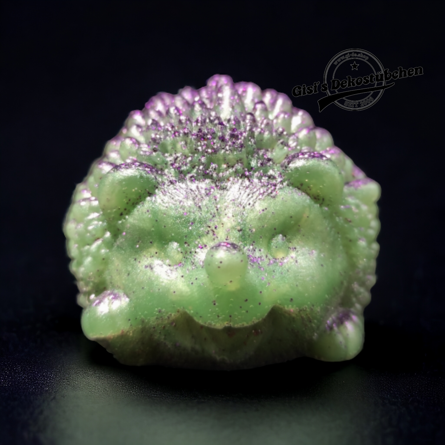 Resin hedgehog collectibles