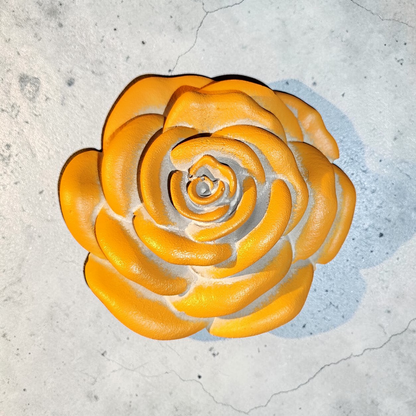 Rose made of concrete, handmade, weatherproof, unique 