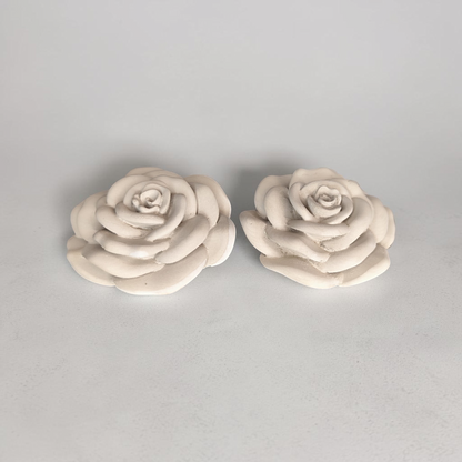 Rose made of concrete, handmade, weatherproof, unique 