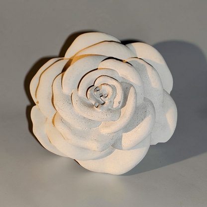 Rose made of concrete, handmade, weatherproof, unique 