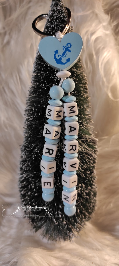 Keyring keychain with name 