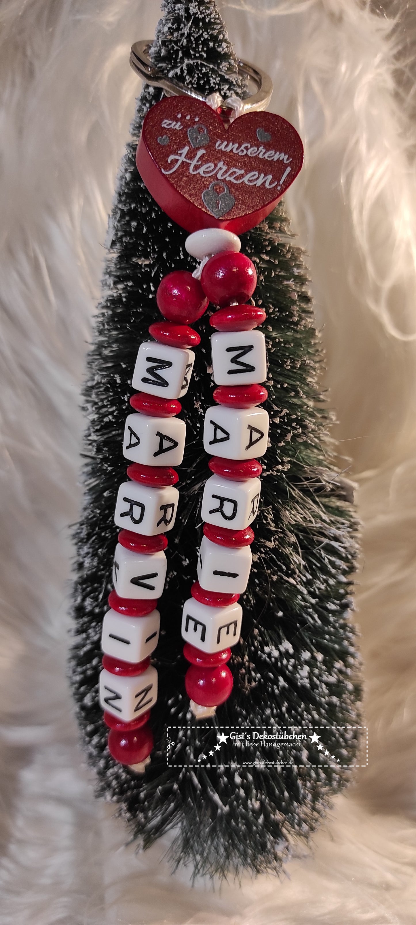 Keyring keychain with name 