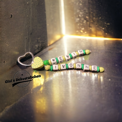 Keyring keychain with name 