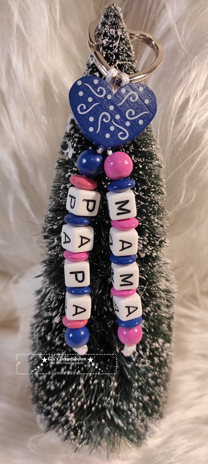 Keyring keychain with name 