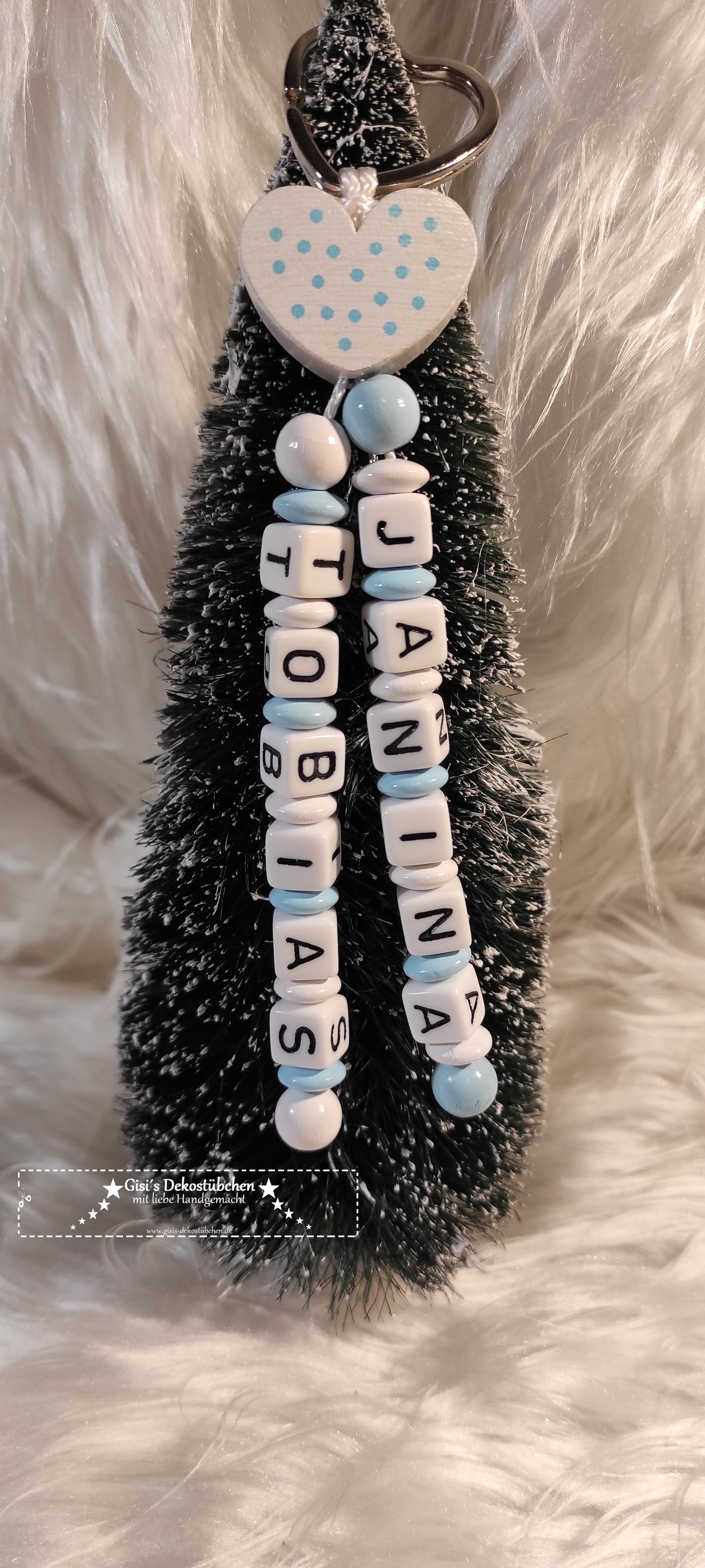 Keyring keychain with name 