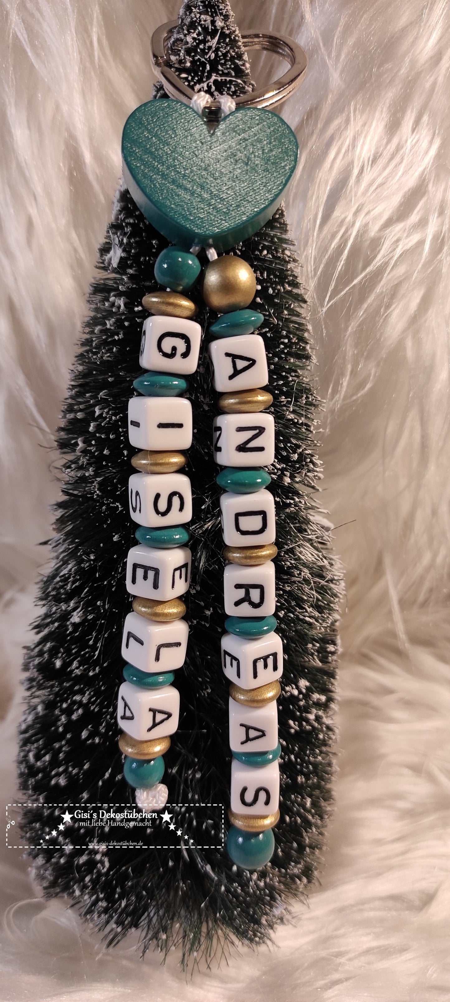 Keyring keychain with name 