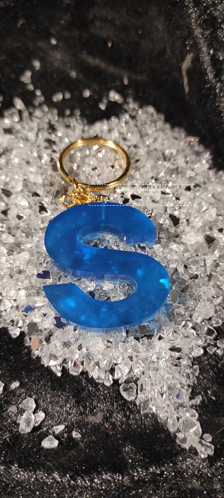 Letter Keychain Glow the Dark