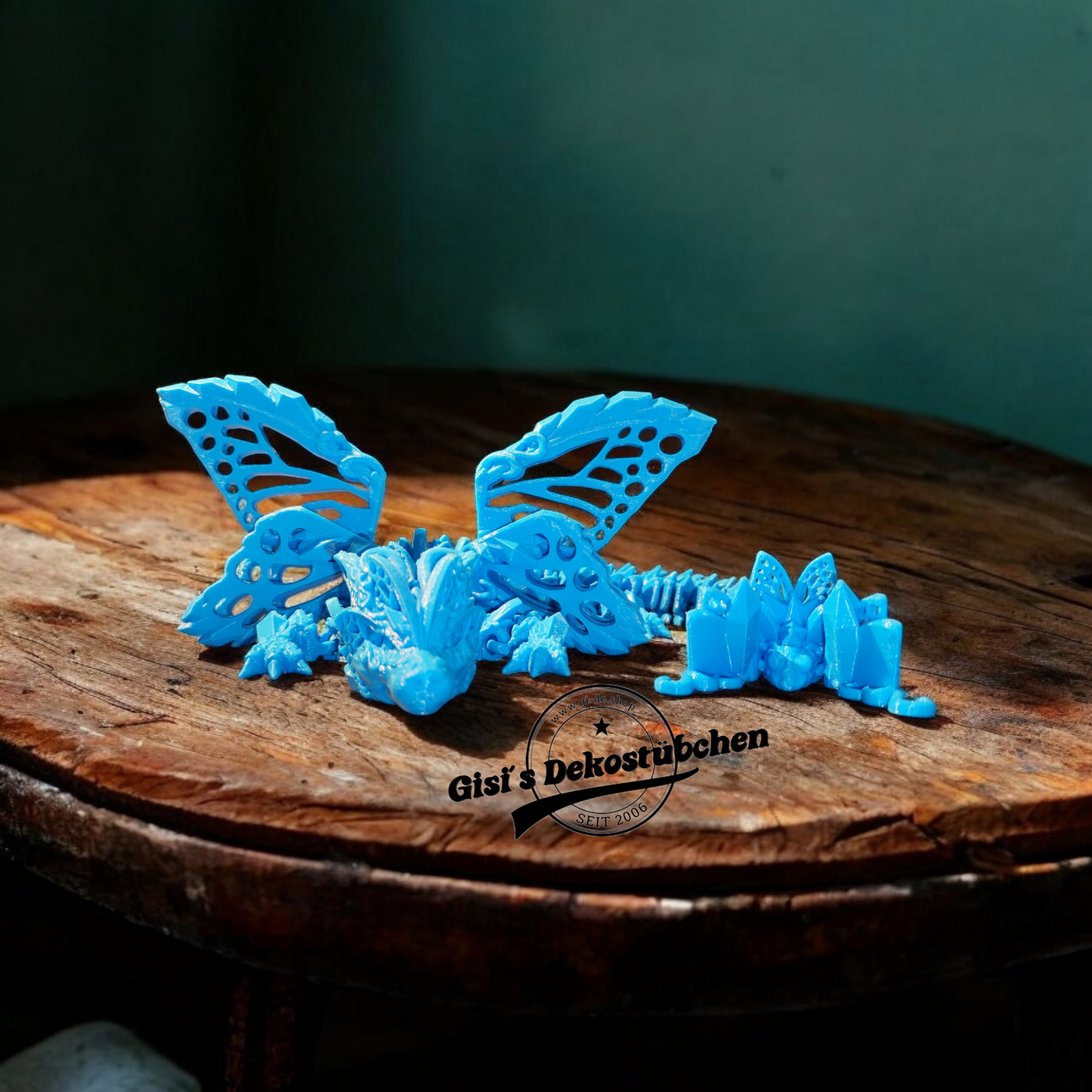 Butterfly Wolf Kite 3D Print Flexi